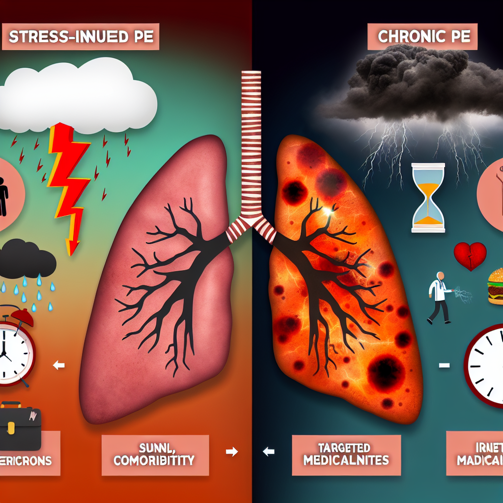 Stress-Induced PE vs Chronic PE: Differentiation and Targeted Approaches